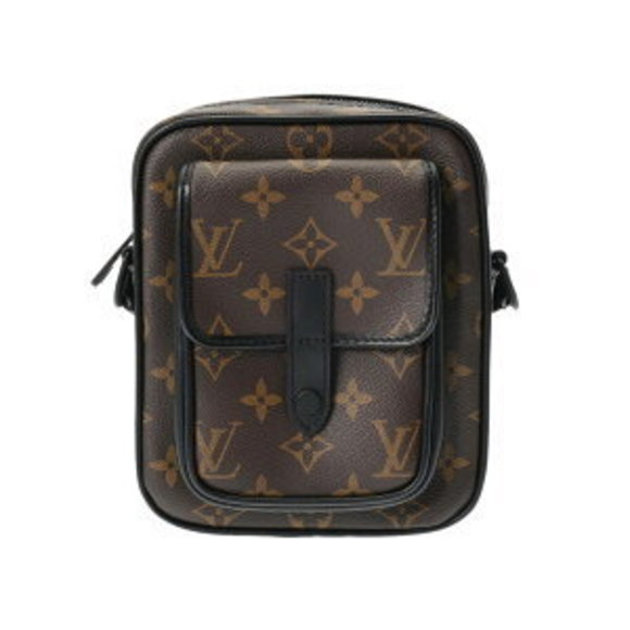 Louis Vuitton Christopher Shoulder Wearable Macassar Wallet Bag Brown - Picture 2 of 9